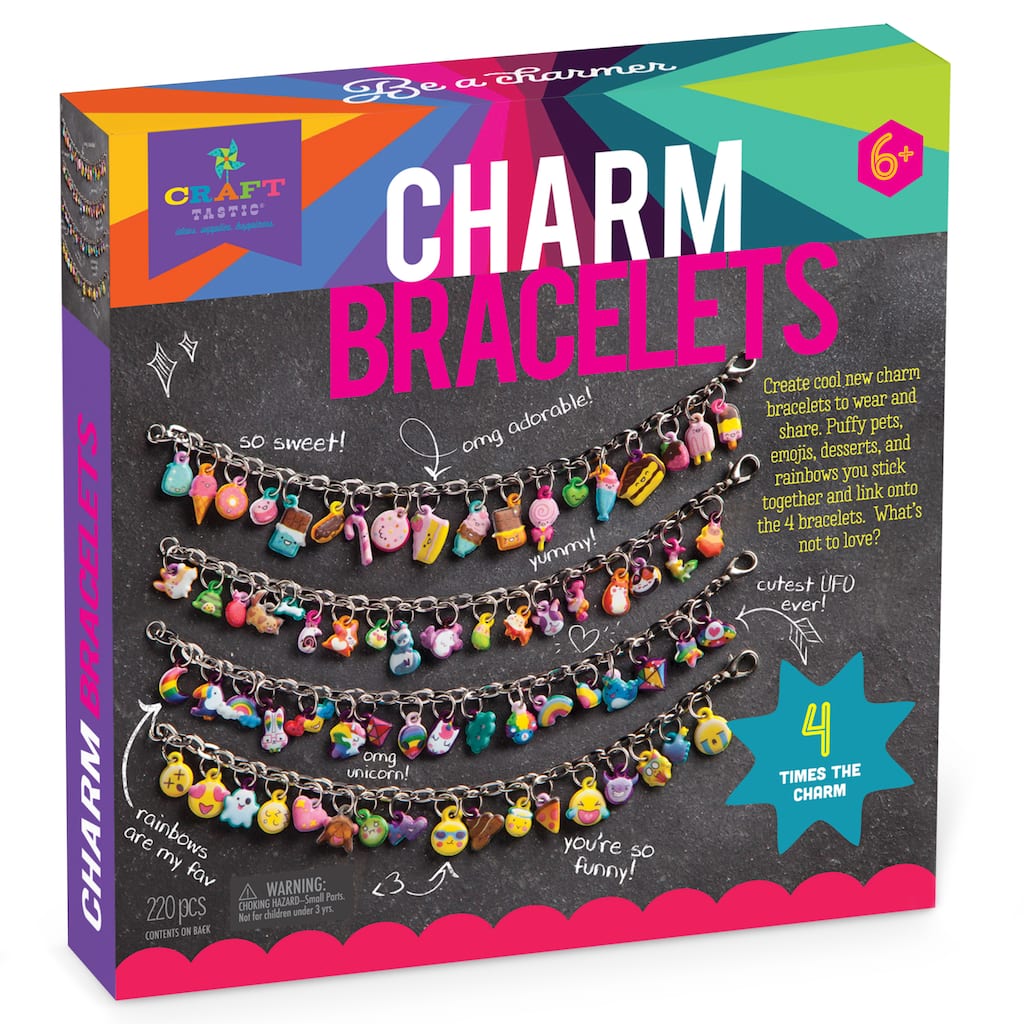 Shop for the Craft-tastic® Charm Bracelets Kit at Michaels